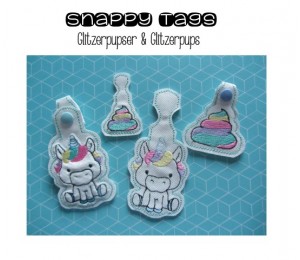 Stickserie - Glitzerpupser ITH SnappyTag